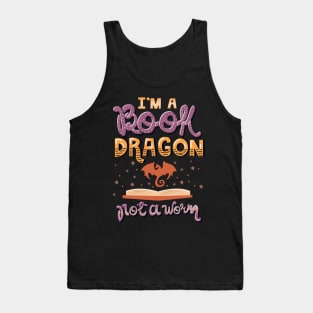 Book Dragon Tank Top